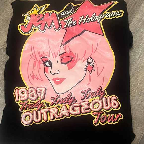 Black Jem and the Holograms T-Shirt - Picture 4 of 5